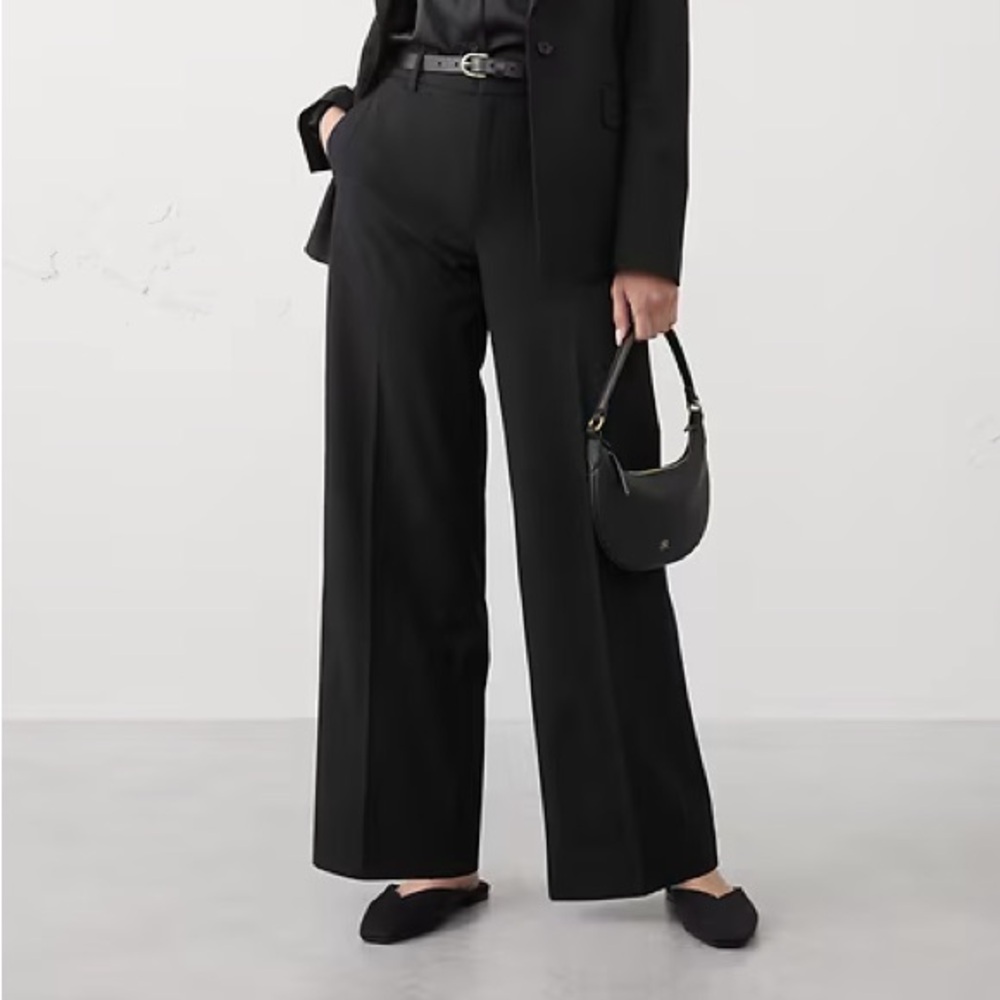 Banana Republic Pleated Wide Leg